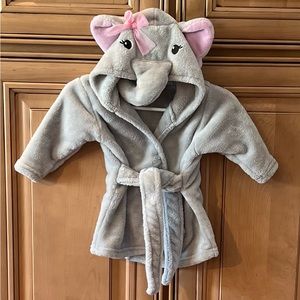 HB Baby Blossom Elephant Plush Robe